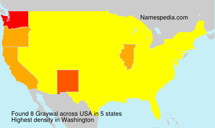 Surname Graywal in USA Surname Graywal in USA