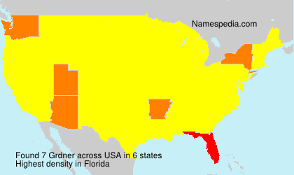 Surname Grdner in USA Surname Grdner in USA