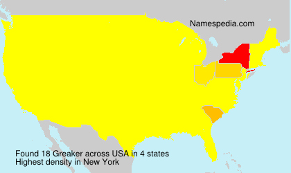 Surname Greaker in USA Surname Greaker in USA
