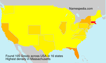 Surname Grealy in USA Surname Grealy in USA