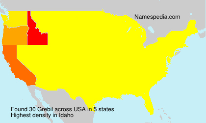 Surname Grebil in USA Surname Grebil in USA