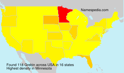Surname Grebin in USA Surname Grebin in USA