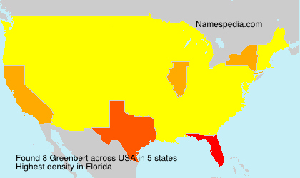 Surname Greenbert in USA Surname Greenbert in USA