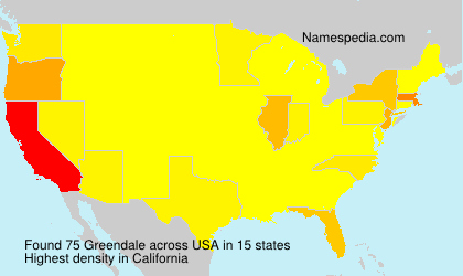 Surname Greendale in USA Surname Greendale in USA
