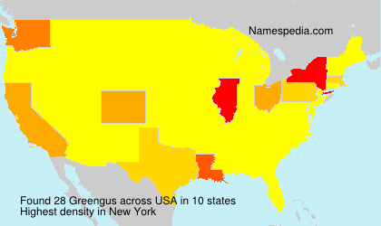 Surname Greengus in USA Surname Greengus in USA