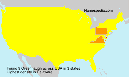 Surname Greenhaugh in USA Surname Greenhaugh in USA