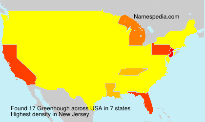 Surname Greenhough in USA Surname Greenhough in USA