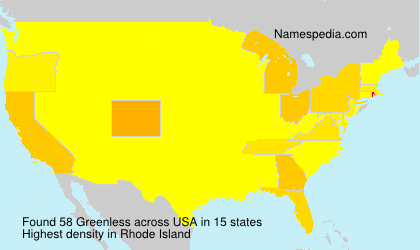 Surname Greenless in USA Surname Greenless in USA