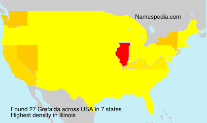 Surname Grefalda in USA Surname Grefalda in USA