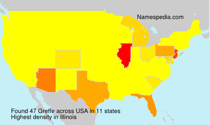 Surname Greffe in USA Surname Greffe in USA