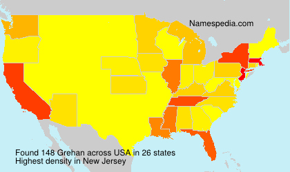 Surname Grehan in USA Surname Grehan in USA