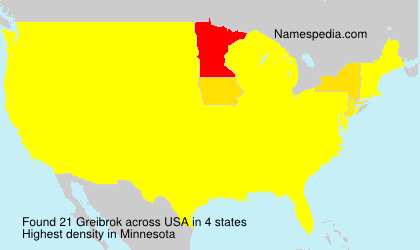 Surname Greibrok in USA Surname Greibrok in USA