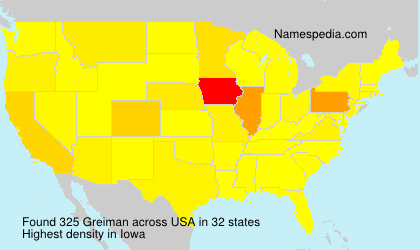 Surname Greiman in USA Surname Greiman in USA