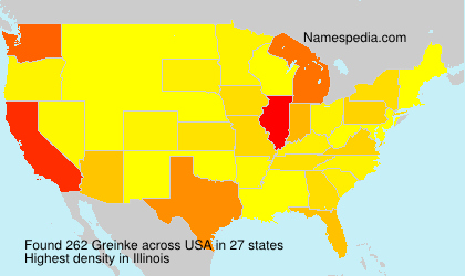 Surname Greinke in USA Surname Greinke in USA