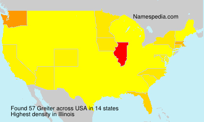 Surname Greiter in USA Surname Greiter in USA