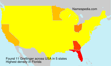 Surname Grellinger in USA Surname Grellinger in USA