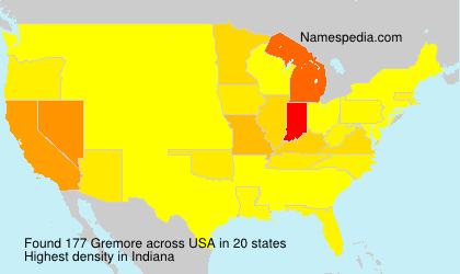 Surname Gremore in USA Surname Gremore in USA