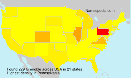 Surname Grenoble in USA Surname Grenoble in USA