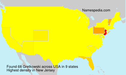 Surname Gretkowski in USA Surname Gretkowski in USA
