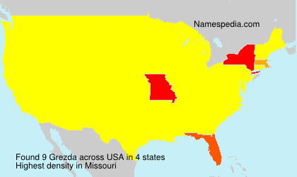 Surname Grezda in USA Surname Grezda in USA