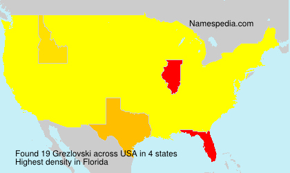Surname Grezlovski in USA Surname Grezlovski in USA