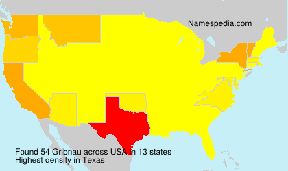 Surname Gribnau in USA Surname Gribnau in USA