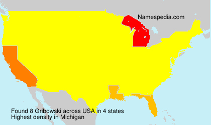 Surname Gribowski in USA Surname Gribowski in USA