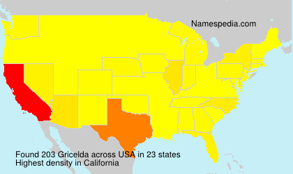 Surname Gricelda in USA Surname Gricelda in USA