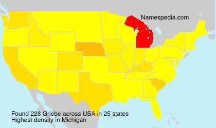 Surname Griebe in USA Surname Griebe in USA