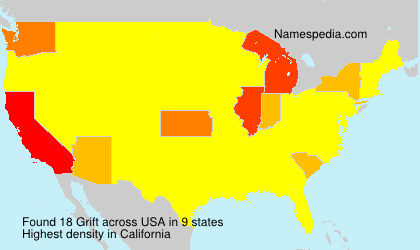 Surname Grift in USA Surname Grift in USA