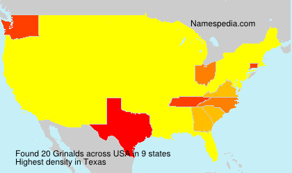 Surname Grinalds in USA Surname Grinalds in USA