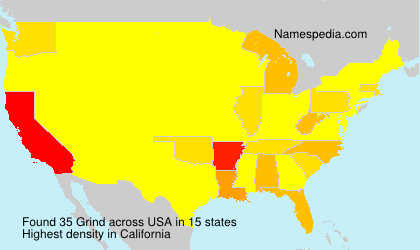 Surname Grind in USA Surname Grind in USA