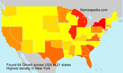 Surname Grinell in USA Surname Grinell in USA