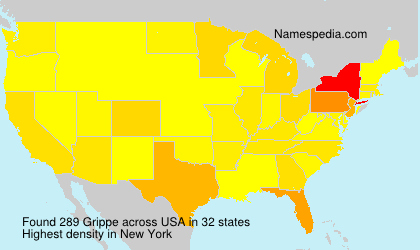 Surname Grippe in USA Surname Grippe in USA