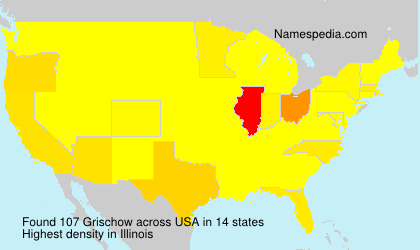 Surname Grischow in USA Surname Grischow in USA