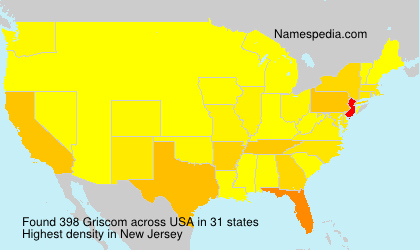 Surname Griscom in USA Surname Griscom in USA
