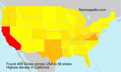Surname Grisso in USA Surname Grisso in USA