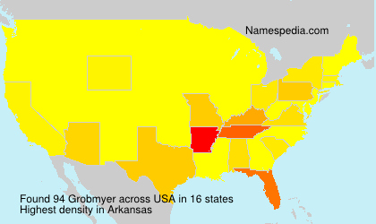 Surname Grobmyer in USA Surname Grobmyer in USA