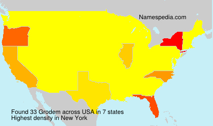 Surname Grodem in USA Surname Grodem in USA