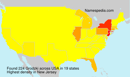 Surname Grodzki in USA Surname Grodzki in USA