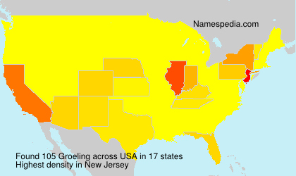 Surname Groeling in USA Surname Groeling in USA