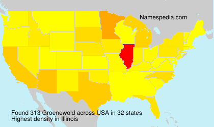 Surname Groenewold in USA Surname Groenewold in USA