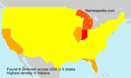 Surname Grohnert in USA Surname Grohnert in USA