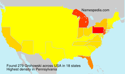 Surname Grohowski in USA Surname Grohowski in USA