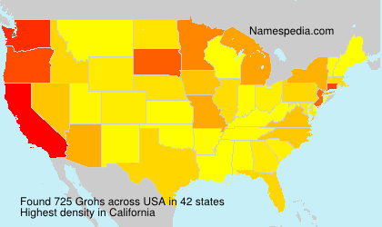 Surname Grohs in USA Surname Grohs in USA