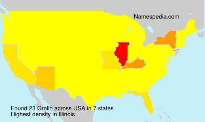 Surname Grollo in USA Surname Grollo in USA