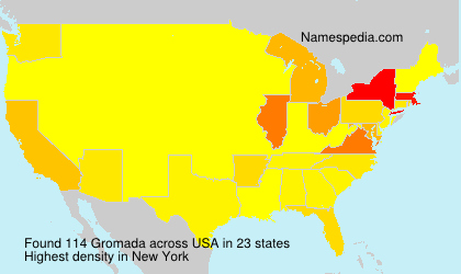 Surname Gromada in USA