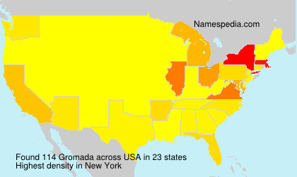 Surname Gromada in USA Surname Gromada in USA