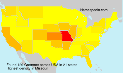 Surname Grommet in USA Surname Grommet in USA