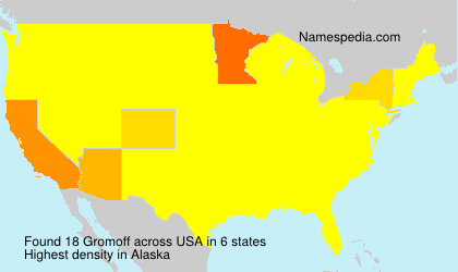 Surname Gromoff in USA Surname Gromoff in USA